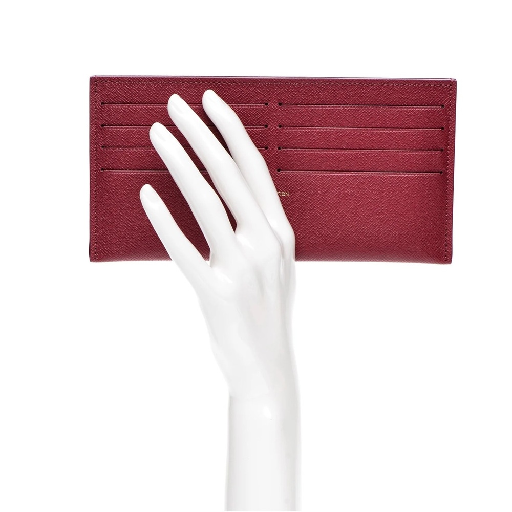 Louis Vuitton Burgundy Card Holder Wallet